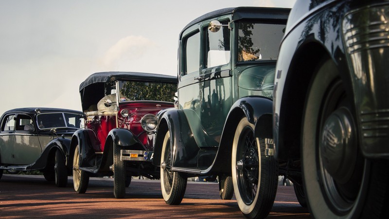 Coches clásicos para una boda perfecta